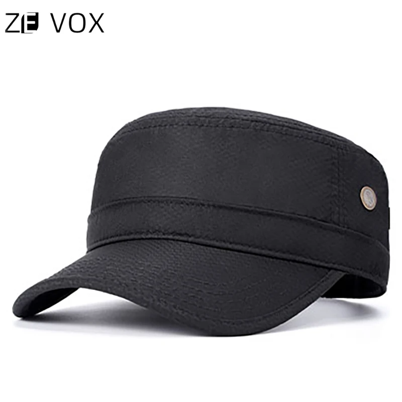 Men's Solid Color Baseball Cap Sunscreen Breathable Duck Tongue Cap Ofiicial-website Flat cap