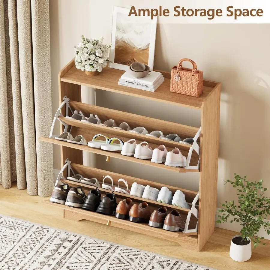Schuhschrank mit modernen, gew – Shoe Rack Cabinet Narrow Entryway Bewertung und Preis