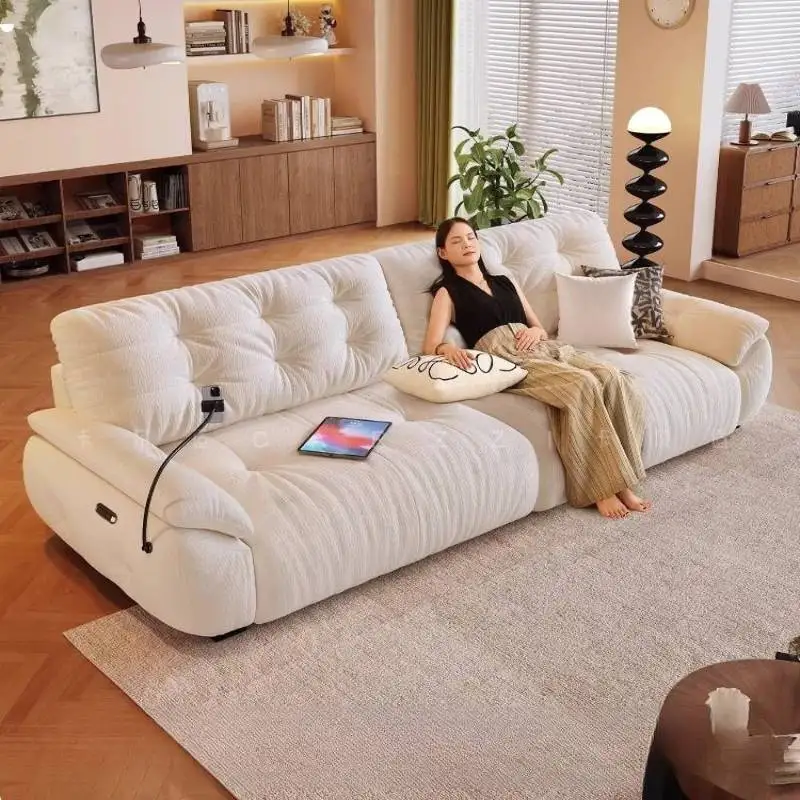 أرائك كرسي كهربائية بيضاء رخيصة الثمن أرائك غرفة المعيشة ذات جودة أوروبية كلاسيكية أثاث Banken Woonkamer الحديث