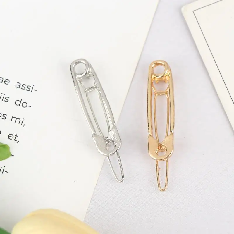 

2Pcs Punk Hairpin Minimalist Girl Side Clips Comfortable Fit Hair Accessories for Outdoor and Indoor Events
