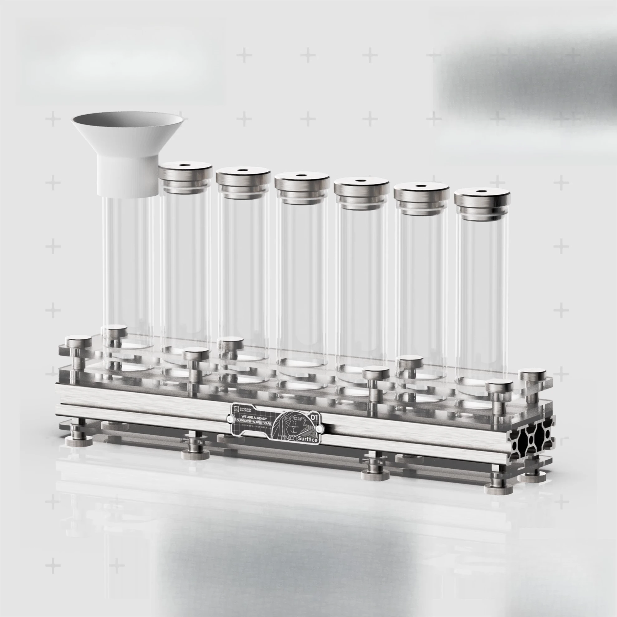 Storage board Coffee utensils Coffee bean tube Modular design
