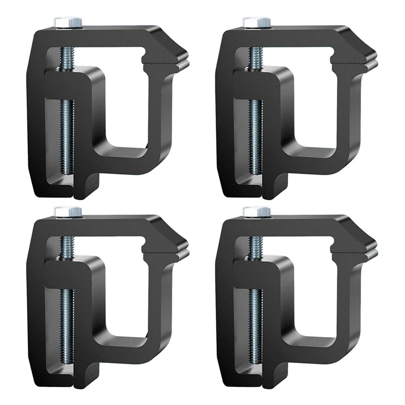 4 Pack Truck Topper Clamps Mounting Clamps Truck Cap Clamps, Truck Bed Clamps and Canopy Clamps