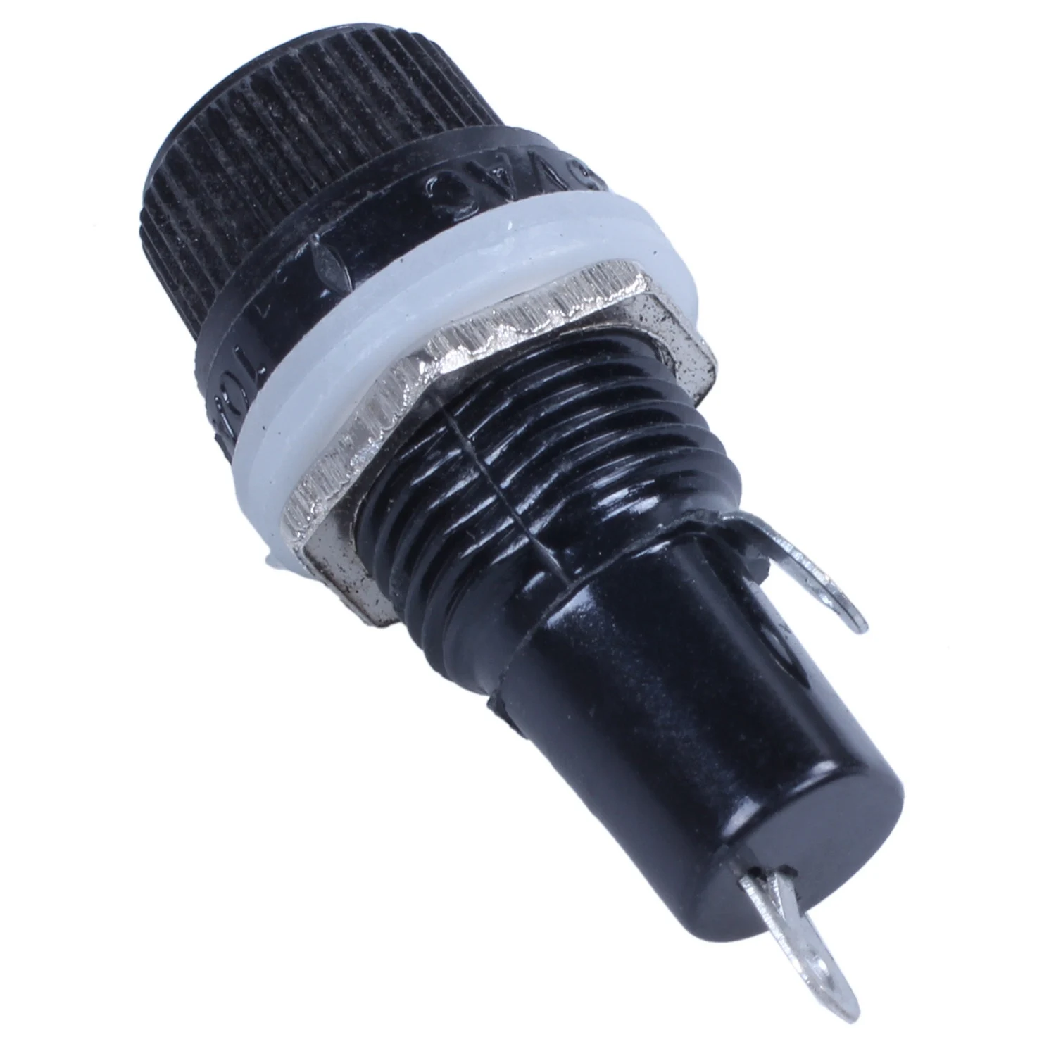 เกลียวขนาด12มม. พร้อมแผงเชื่อมฟิวส์เบ้าปลั๊กที่ใส่สำหรับฟิวส์5x20mm