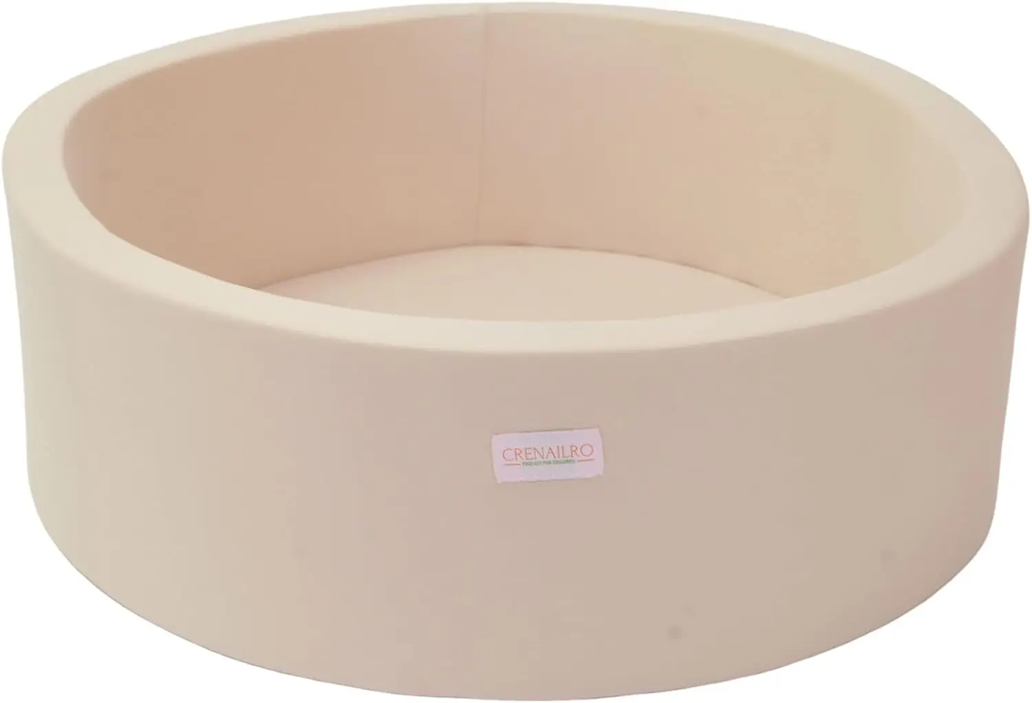Fossa per palline in schiuma per bambini piccoli, fossa per palline per bambini da 35 pollici, rotonda morbida e facile da montare o pulire, la piscina con palline per box per bambini è un regalo ideale per
