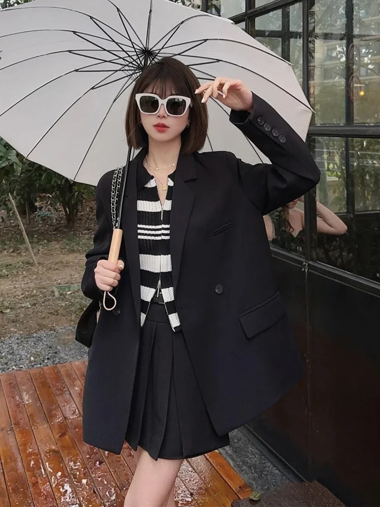 Żakiet do dojazdów do pracy Płaszcz damski Płaszcze damskie Oszałamiający gwiazda Diagonalny zdobiony ćwiekami Napping Trójwymiarowy marszczony Gotowy na lato Chłodny