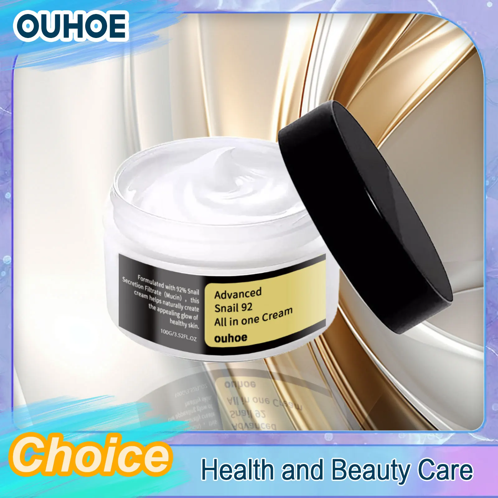 

Anti Wrinkle Cream Snail Serum Face Moisturizer Anti Aging Face Lifting Nourishing Repairing Snail Cream Korean Original Essence