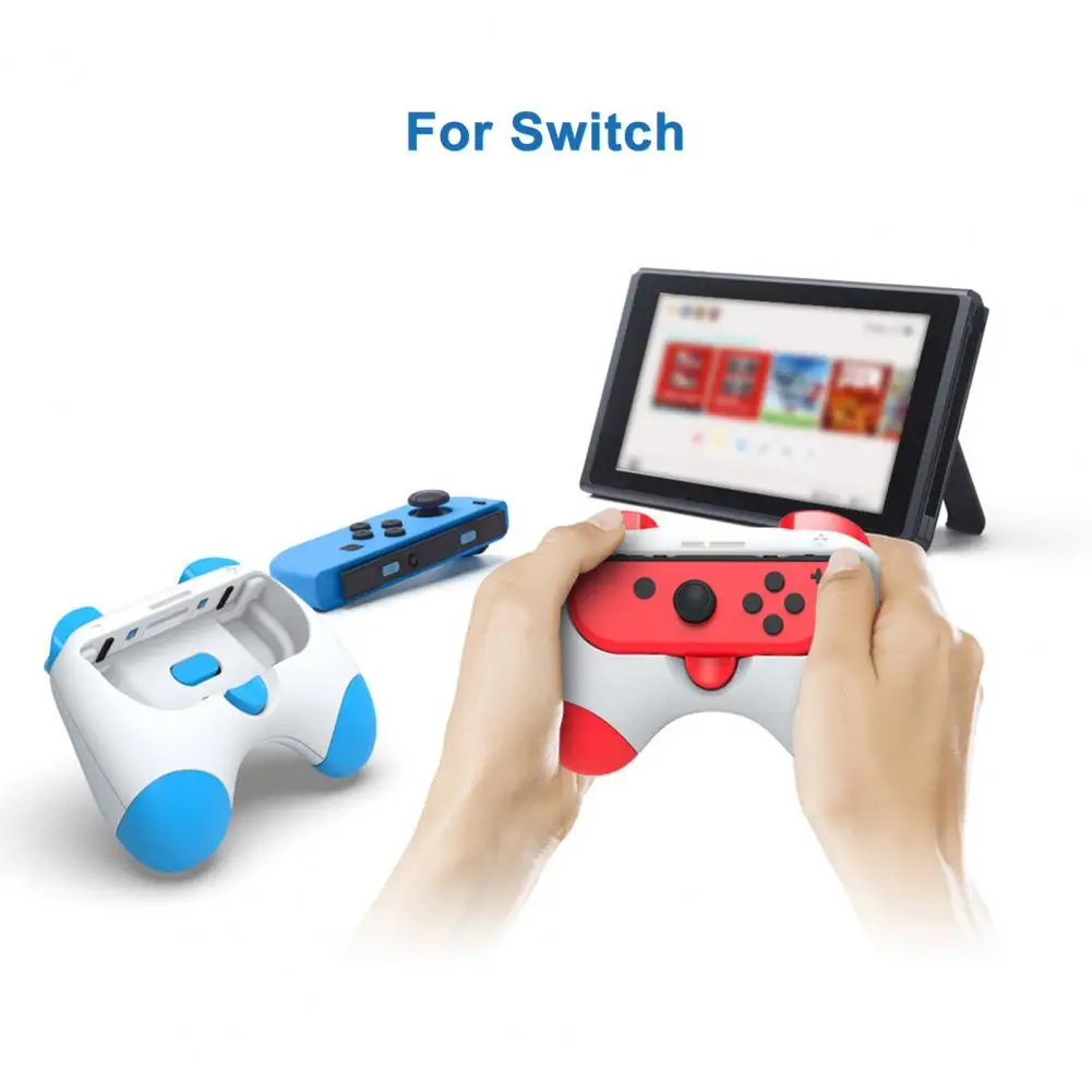 Suporte Joycon esquerdo e direito, alça de jogo, estojo de mão para Nintendo Switch, controlador Oled NS Joy-Con, suporte de suporte