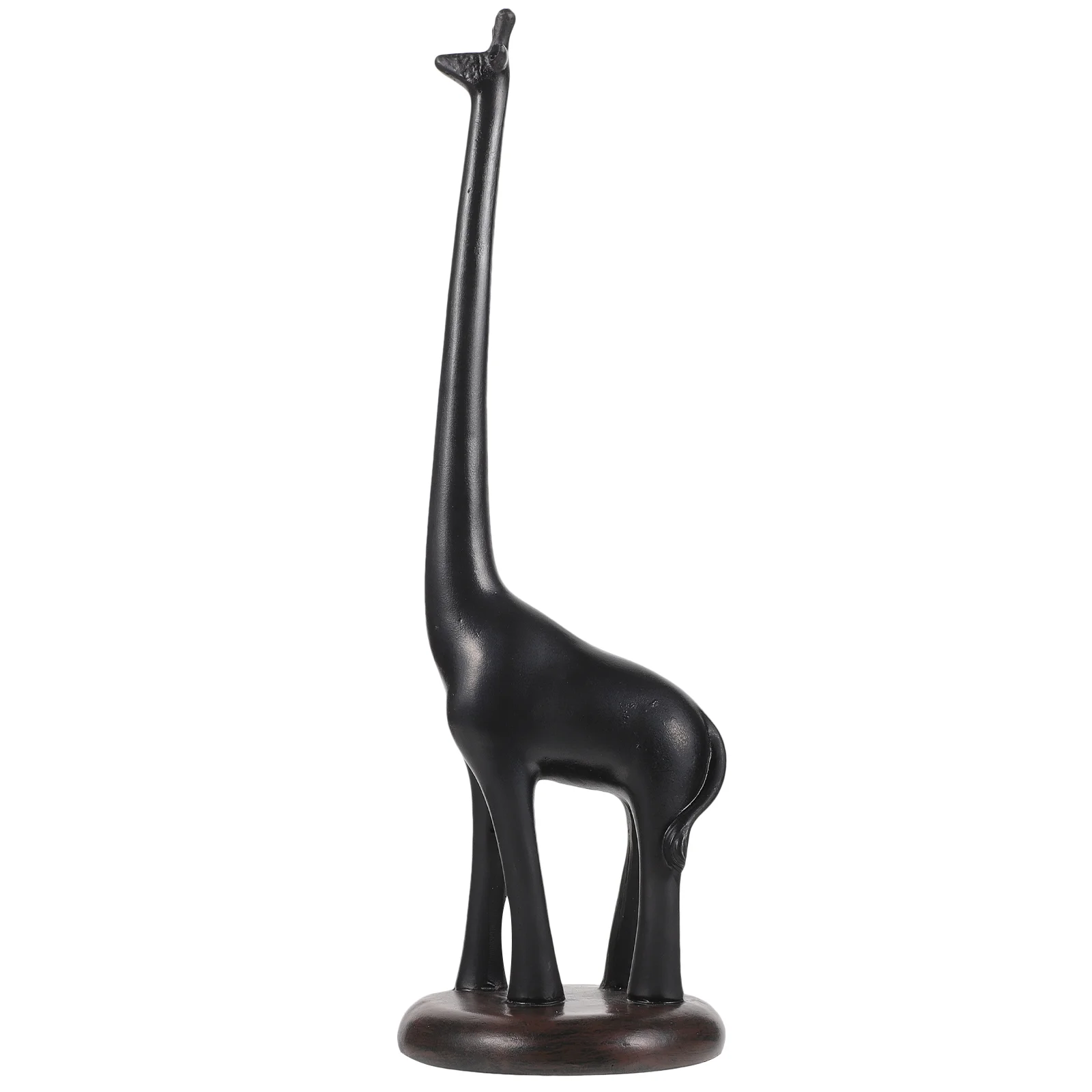 Giraffe Paper Towel Holder Adorable Stand Kitchen Tissue Storage Synthetic Resin Rack Desktop