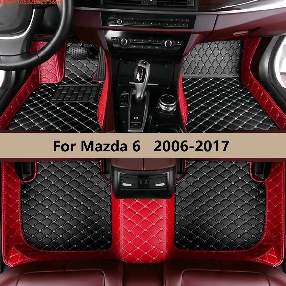 

Автомобильные коврики для Mazda 6 2006-2017 годов выпуска, аксессуары для интерьера, подкладки для ног