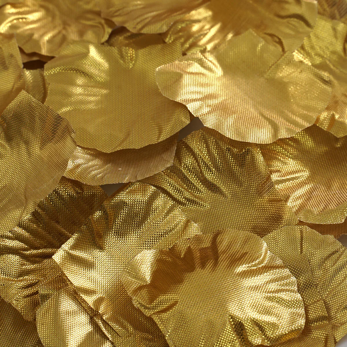100pcs/lot Gold Silk Rose Petals Flower Celebration Wedding Party Banquet Decor Many Colors Decoration