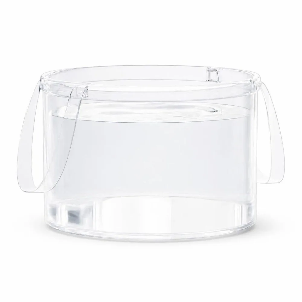 New Transparent Folding Water Basin with Handles Foldable Dish Tub Sink Lightweight Portable Bucket Outdoor Camping