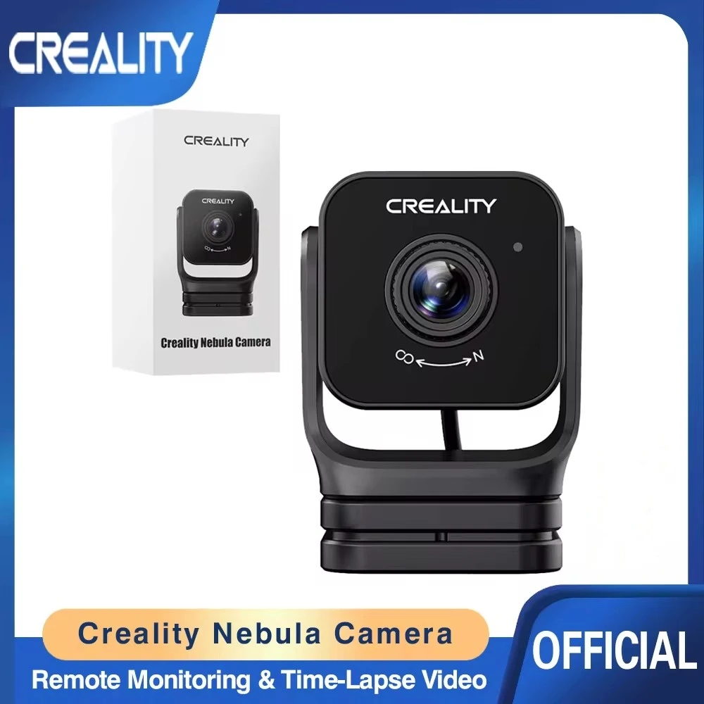 Creality Official Nebula Camera Remote Monitoring Auto Generate Time-Lapse Video for Sonic Pad/Nebula Pad/Ender-3 V3 SE/CR-10 SE