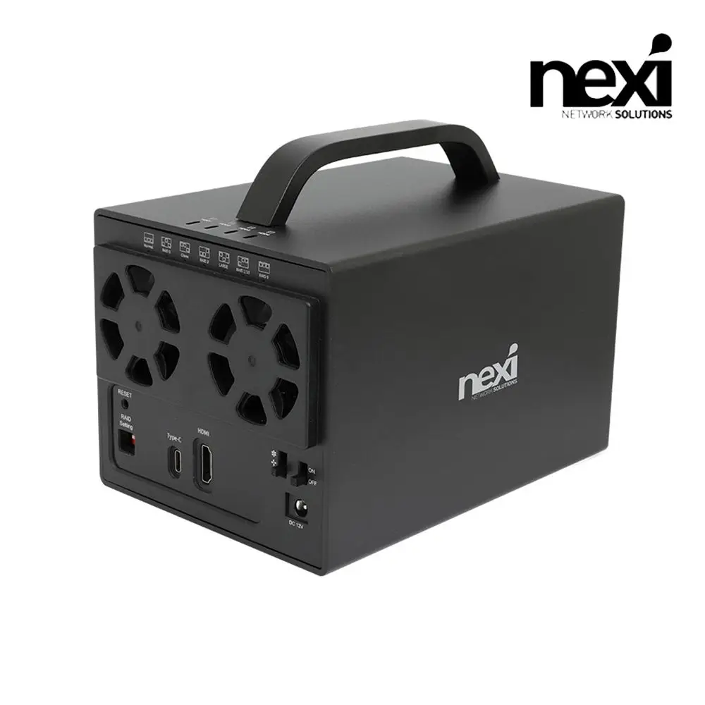 Nexi NX1440 USB3.1 RAID 4-bay data storage-not hard-