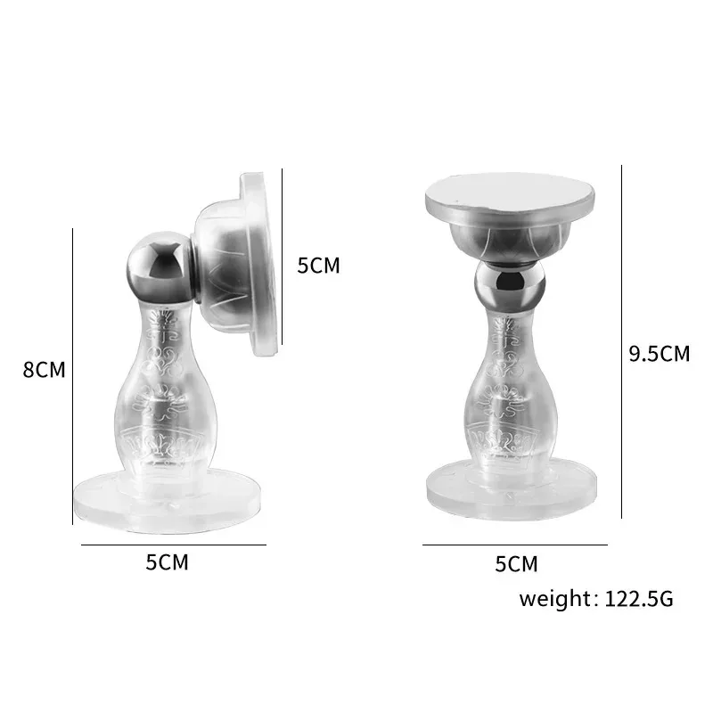 سدادة الباب المغناطيسي لا لكمة الباب الوفير سدادة حامل الباب سيليكون الباب شفط المضادة للتصادم يندبروف الأجهزة المنزلية #4