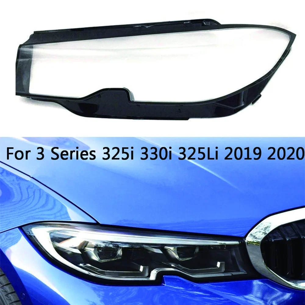 

For BMW 3 Series 325i 330i 325Li 2019 2020 Car Headlight cover glass Lens shell case housing Auto Shell Headlight Cover