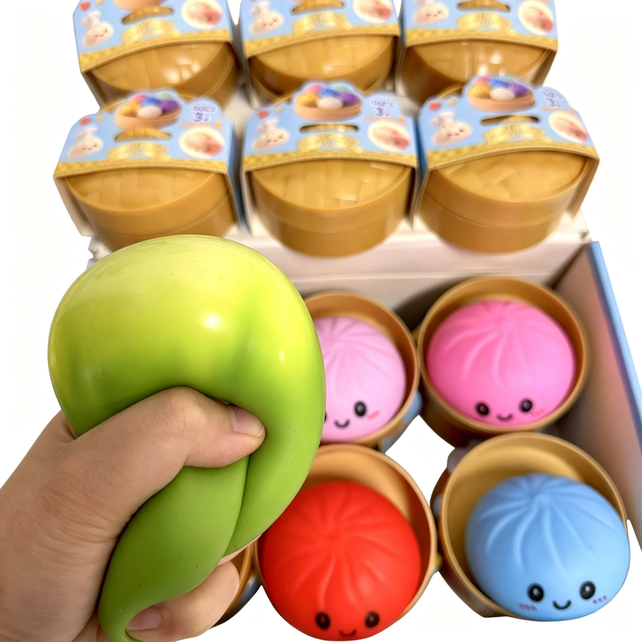 Glitter Dumpling Squishy with  - Sports Equipment Box recension och pris