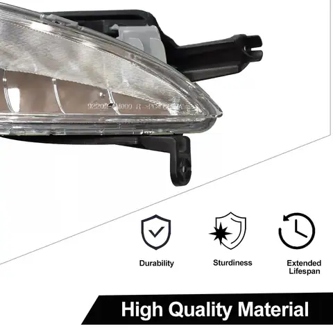 För 2011 2012 2013 Kia Optima LX/Ex/Sx Halogen Förarsida Vänster och Passagerarsida Höger Stötfångare Främre Dimljus Lampkåpor Se 8 best sales 2013 Kia Optima - №1