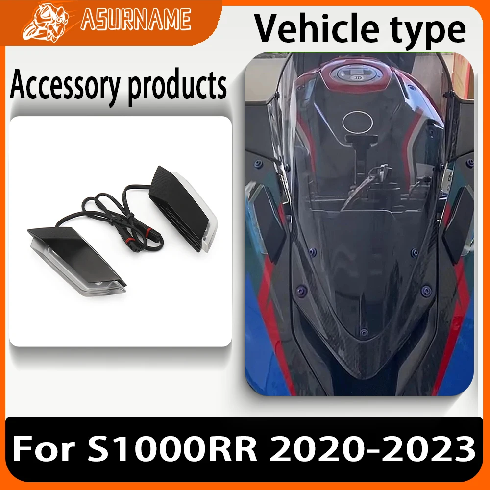 

Motorcycle S 1000 RR LED Turn Signal Flasher Mirror Position For BMW S1000RR s1000rr Front Invisible Light 2020-2023