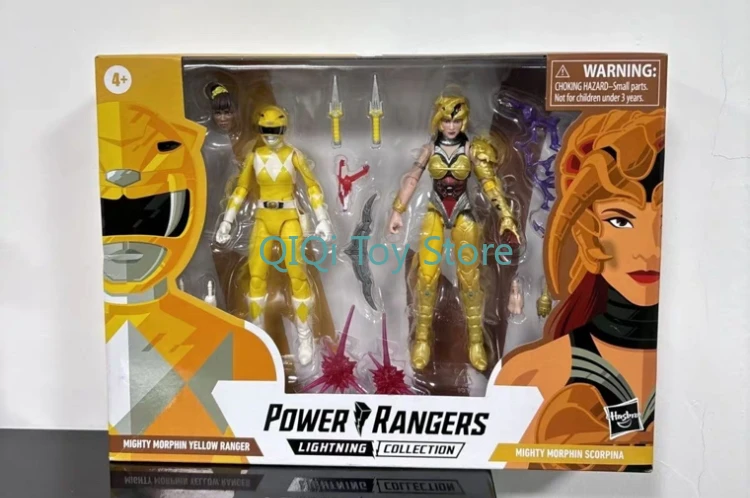 

Hasbro Dinosaur Team Yellow Warrior Yellow Warrior & Scorpion Children Double Set Lightning Collection Series