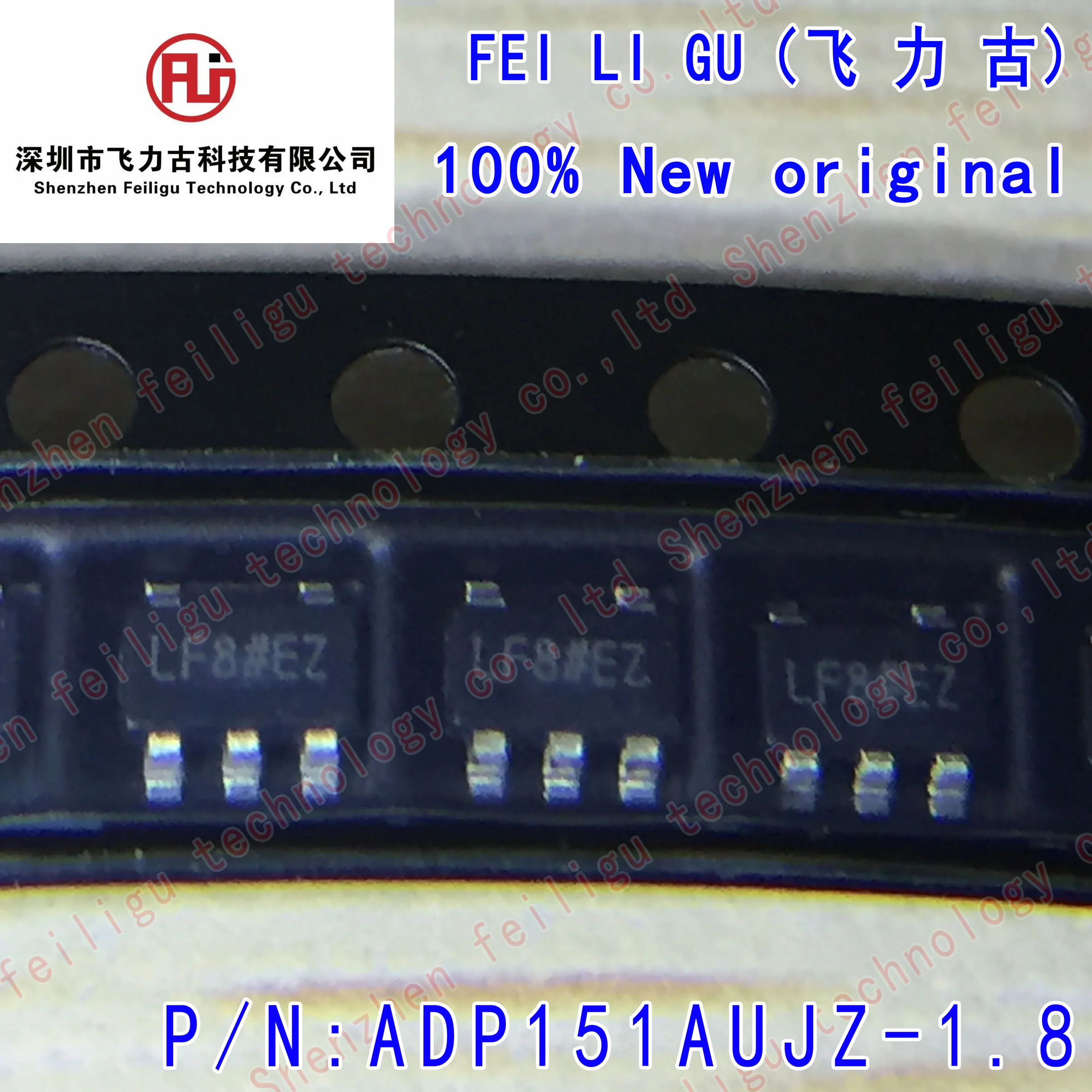 10/30/50/100PCS 100% New original ADP151AUJZ-1.8 ADP151AUJZ ADP151 silkscreen:LF8 package:SOT23 -5 linear regulator chip