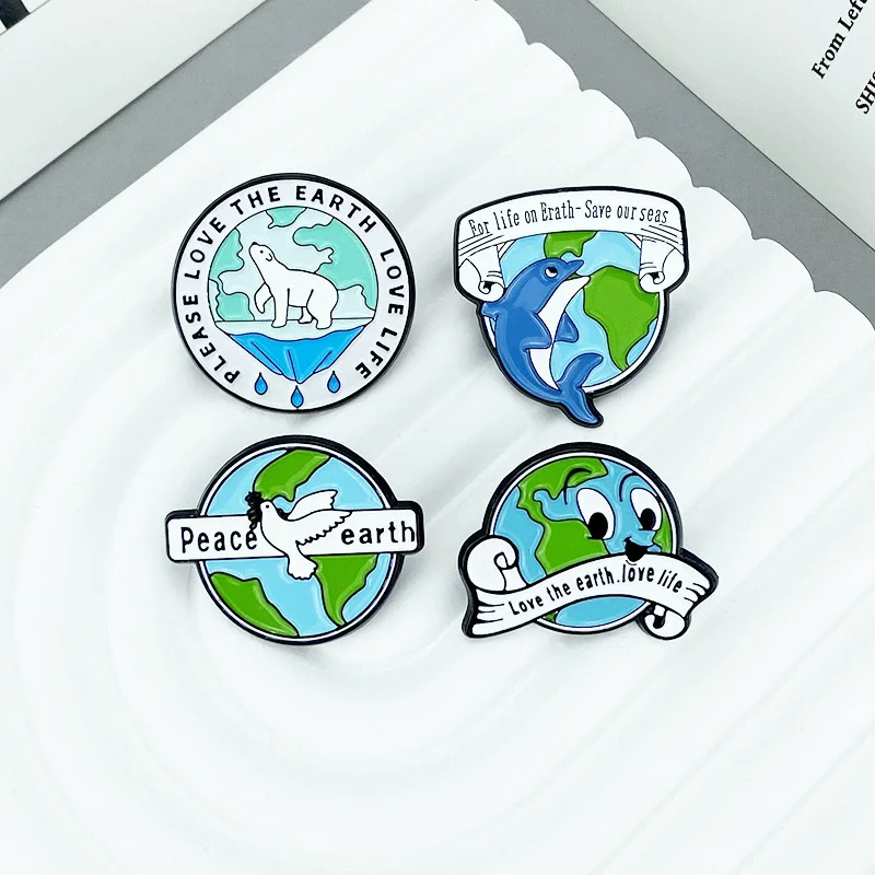 Экологическая-тематическая-мультяшная-брошь-для-землиполярных-медведей-дельфинов-белые-значки-из-сплава-с-изображением-ласточки-сумки-для-одежды-булавка