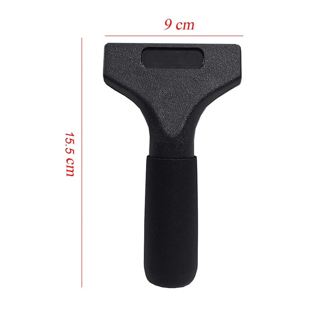 Short Auto Handle for Car Ice Scraper Snow Shovel Window Kitchen Bathroom Water Wiper Cleaning Tool Vinyl Wrap Tint Squeegee B54
