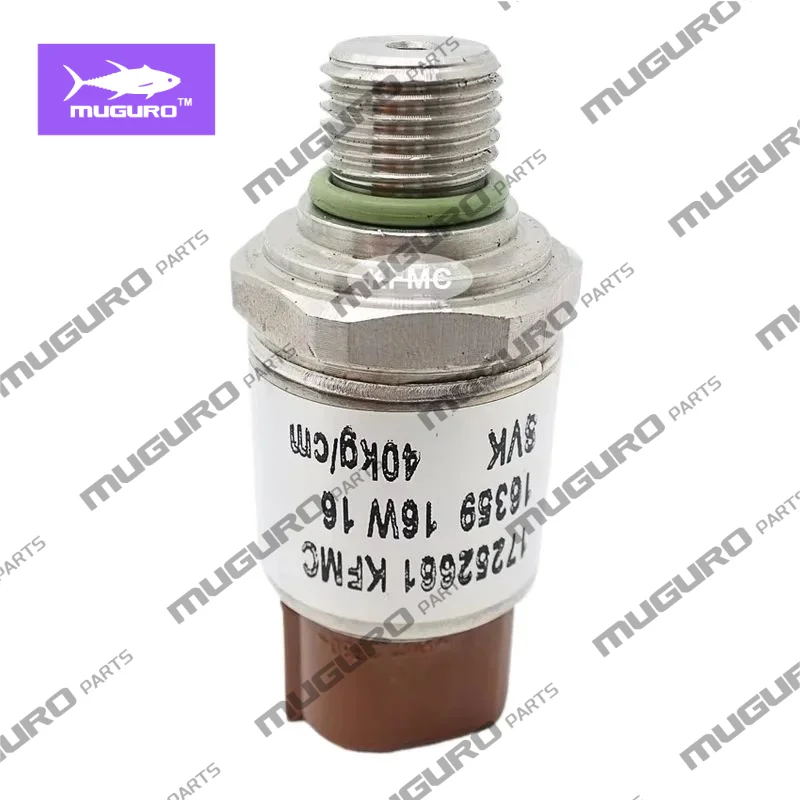 17252661 Excavator Pressure Sensor Pressure Switch VOE17252661 for  EC210 EC240 EC290 EC360 EC460 Excavator Spare Parts