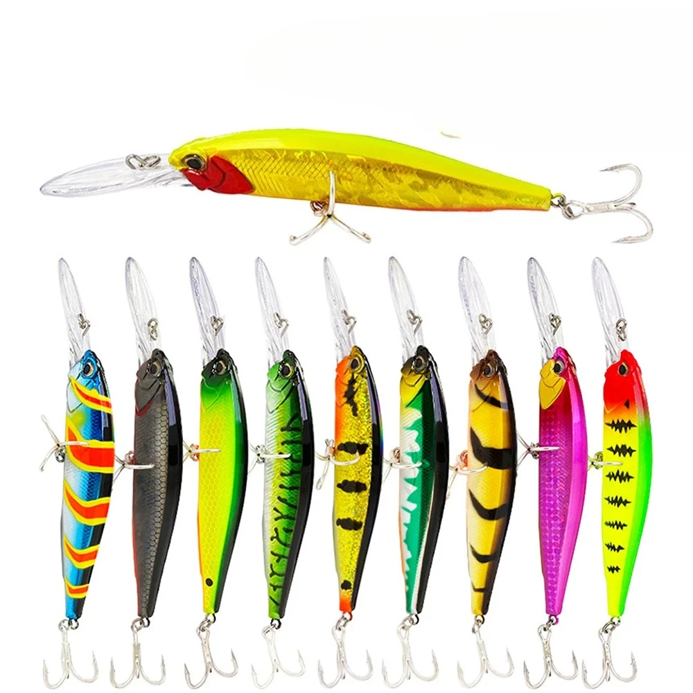 10cm 18.8g Fishing Lures Sinking Minnow Wobbler Long Casting Artificial Hard Bait Jerkbait Fishing Accessories Trout Bass MN617