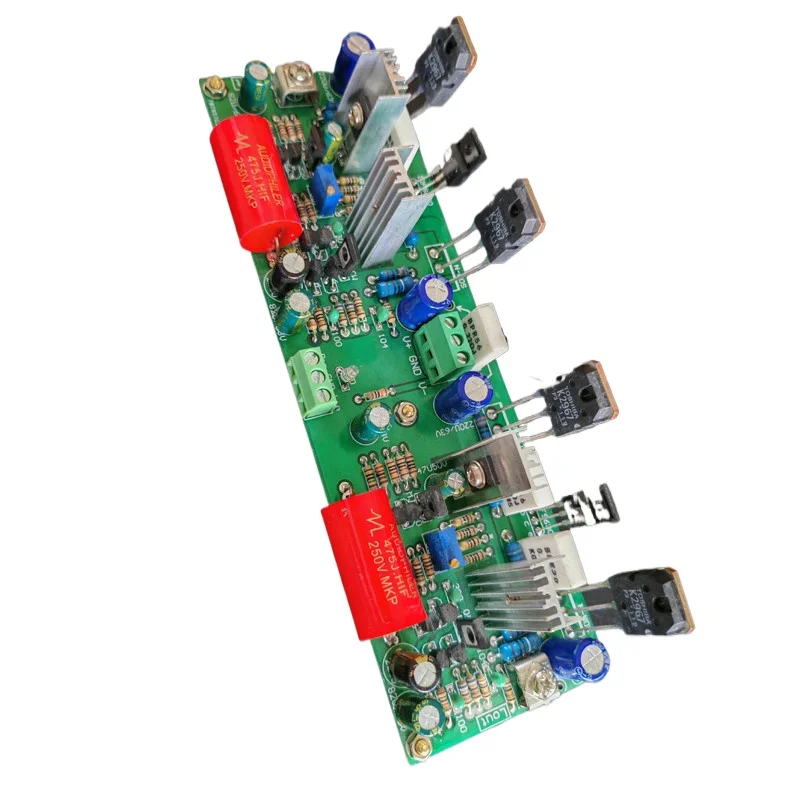placa-amplificadora-de-potencia-discreta-con-tubo-de-efecto-de-campo-de-alta-potencia-de-calidad-audiofila-toshiba-k2967-[placa-terminada-de-dos-canales]