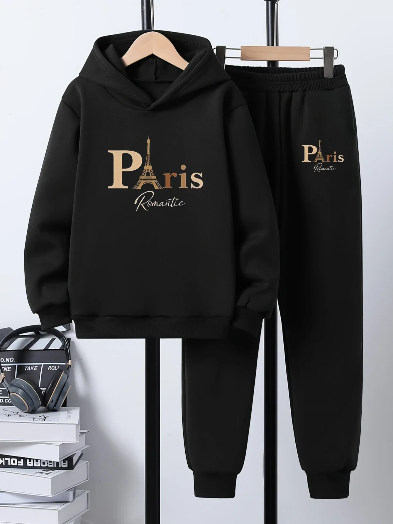 Autumn Winter Simple Fashion Two-Piece Set for Boys 