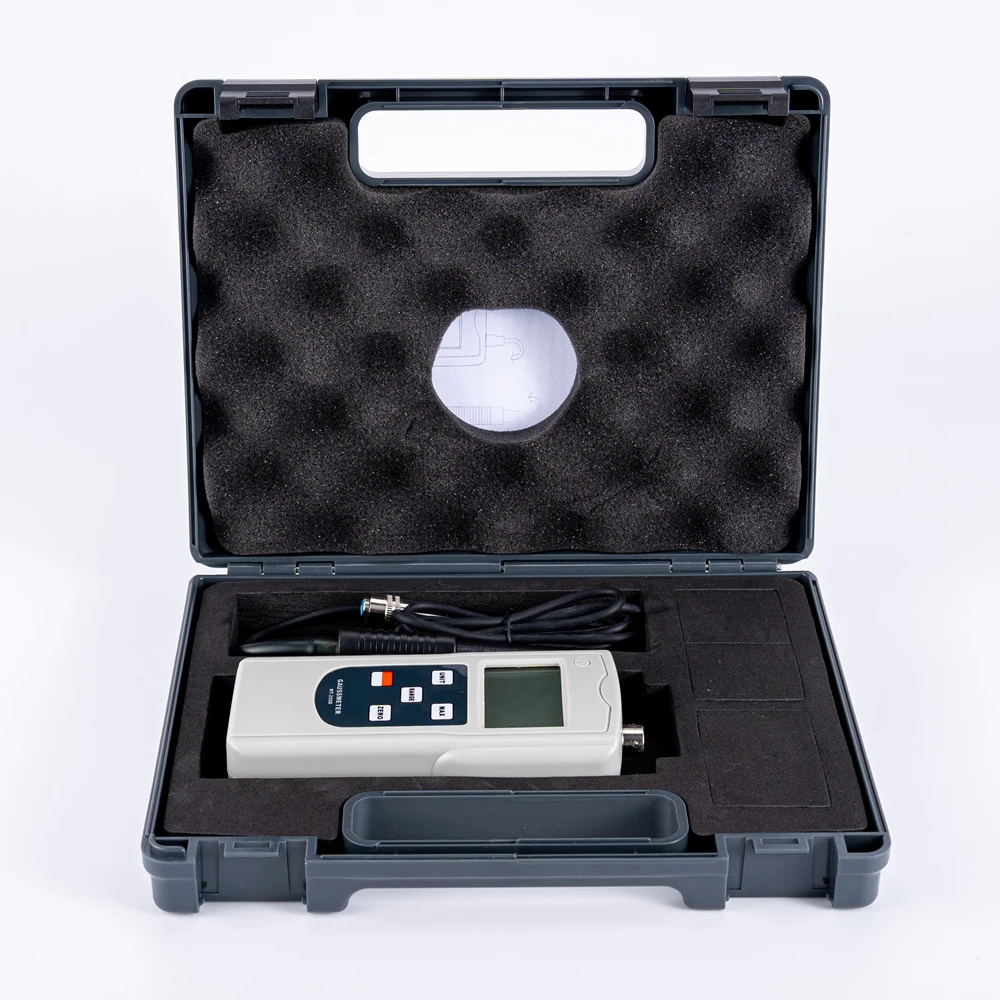 Handheld MT-200D Digital Gauss Meter High Precision 0mT~200mT Tesla Meter Magnetic Field Strength Measuring Instrument