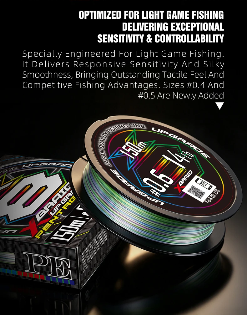 Neue YGK G-Soul X8 Geflochtene Angelschnur 150/200M Multifilament Salzwasser PE Karpfenschnur Mehrfarbig Japan Super Stark Zubehör – Detail 5