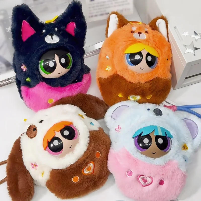 

Оригинальная Toptoy The Powerpuff Girls Blind Box, милый плюшевый брелок для игровой консоли, модные игрушки, коллекционная аниме-фигурка