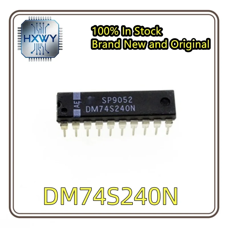 (5/20 pieces) DM74S240N 74S240 DIP-20 Inverting Buffer Logic Chip New Electronic Parts Fast Delivery High Quality In Stock