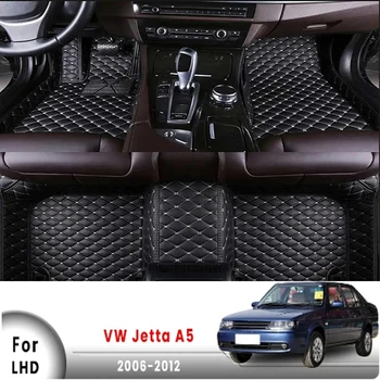 Car Floor Mats For Volkswagen VW Jetta A5 2012 2011 2010 2009 2008 2007 2006 Custom Carpets Interior Accessories Products Auto 1