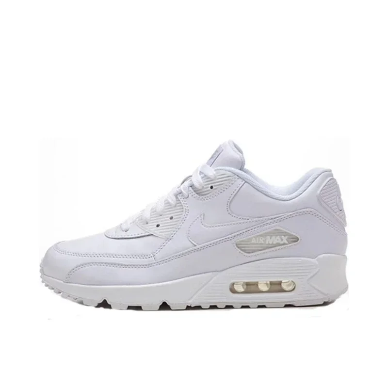 Nike Air Max 90 Running Shoes ‘Leather’ 'Ruohan Wang' Shock-absorbing Wear-resistant Lightweight Casual Outdoor Sports Shoes