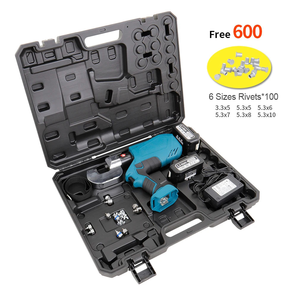 

Self Piercing Rivet Gun Riveting Machine Mini Hand Hydraulic Aluminium Body Repair Equipment Rivet Tool