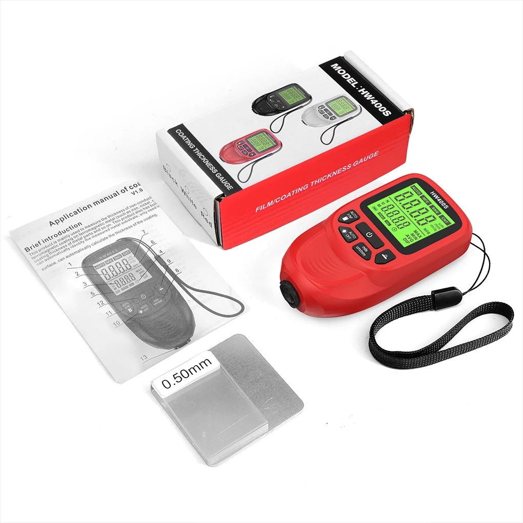 Thickness Meter For Non-destructive Testing On Car Paints Thickness Gauges Are Used To Measure White