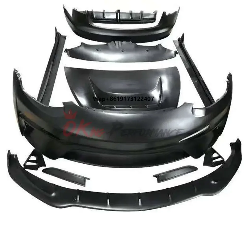 Robot Style Bodykit Partial Dry Carbon Fiber Car Bodykit for Model 3 Body Kit