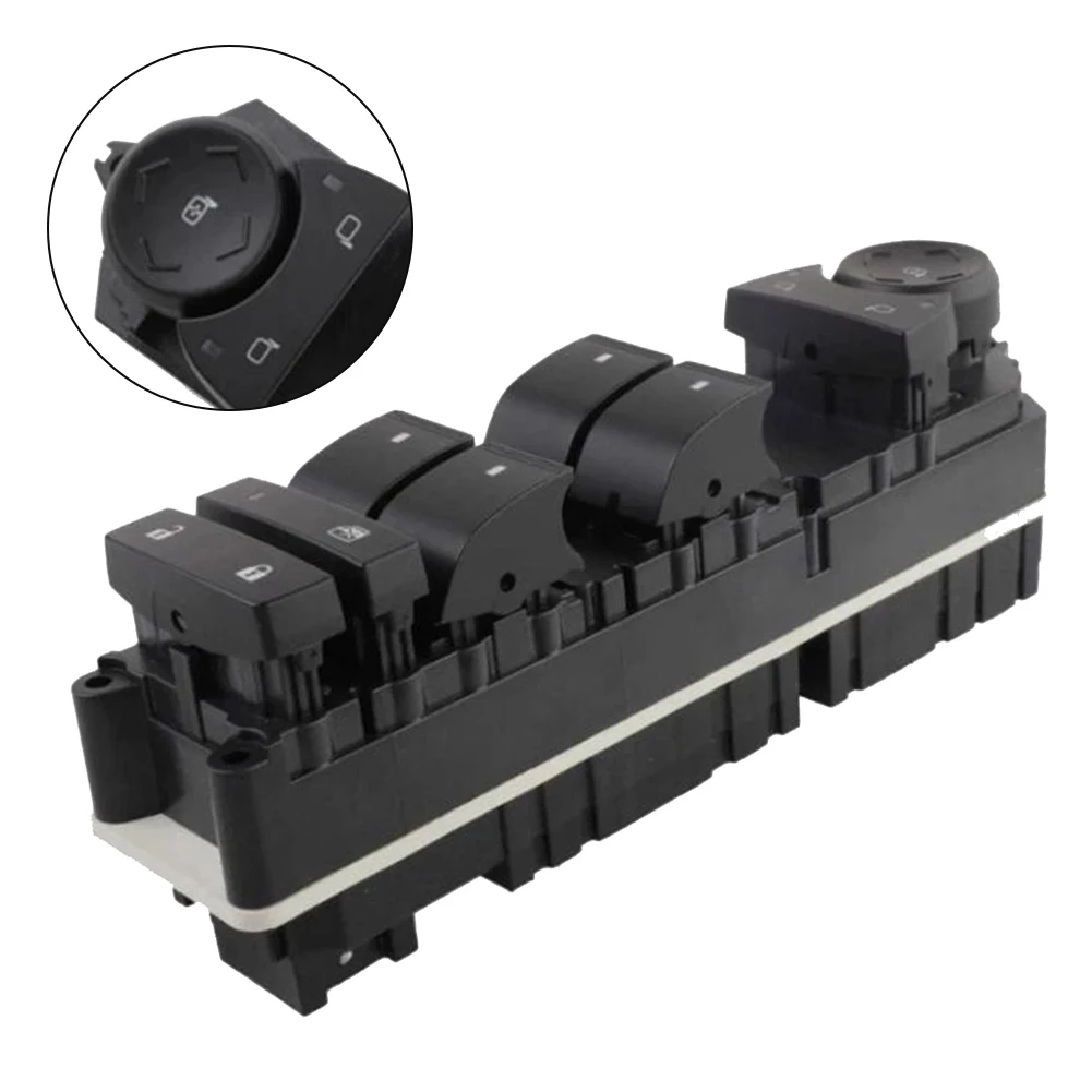 مفتاح التحكم في النافذة لاستبدال جانب السائق متوافق مع شيفروليه لسيارة جي إم سي 2007 2014 OEM 20835552 #5