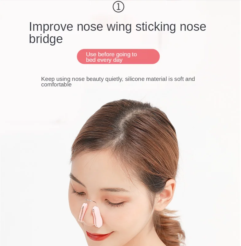 Free Shipping Sleep Nasal Splint Shaping High Nose Bridge Clip Reducing Nose Wing Brace Slimming Body Shaper Nose Shaper Clip