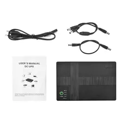 UPS Battery Backup 10400/8800mAh 12V Uninterruptible Power Supply Mini DC UPS For WiFi Router Optical Cat Adapter 85-265V