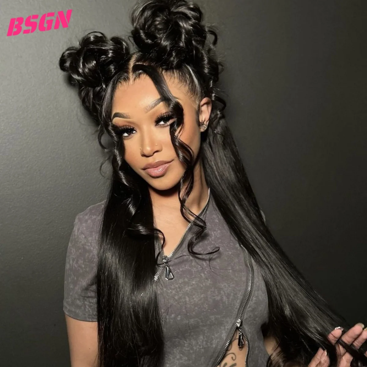 

28 inches 220% Straight Lace Front Wigs Human Hair 13X4 HD Lace Frontal Wigs Human Hair Pre Plucked Glueless Wig 100% Human Hair