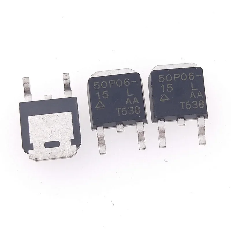 10 teile/los SUD50P06-15L 50P06-15L MOS 50A 60V PNP ZU-252