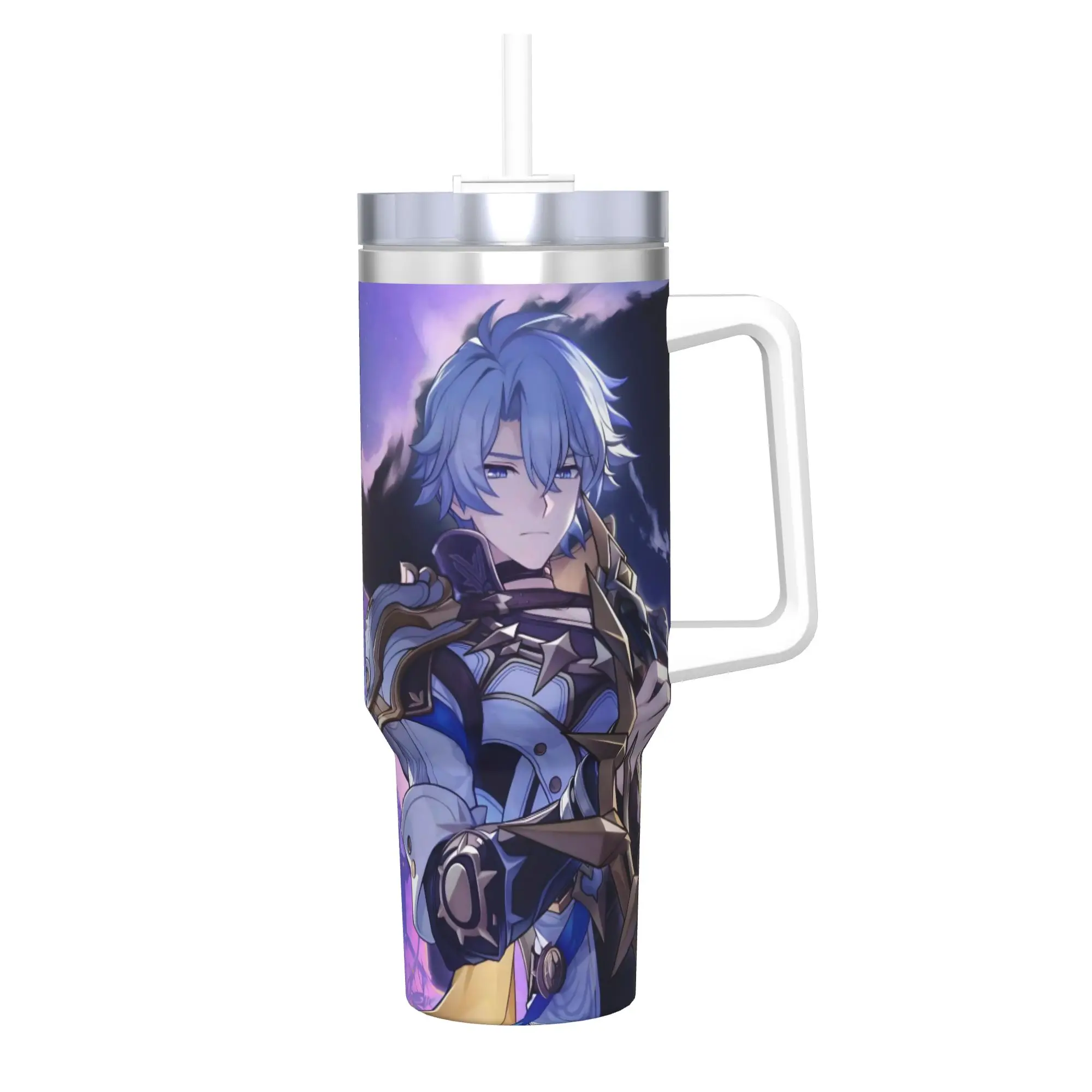 Honkai Star Rail 40oz Tumbler Stainless Steel Double Wall Vacuum Insulated  Mug With Straw