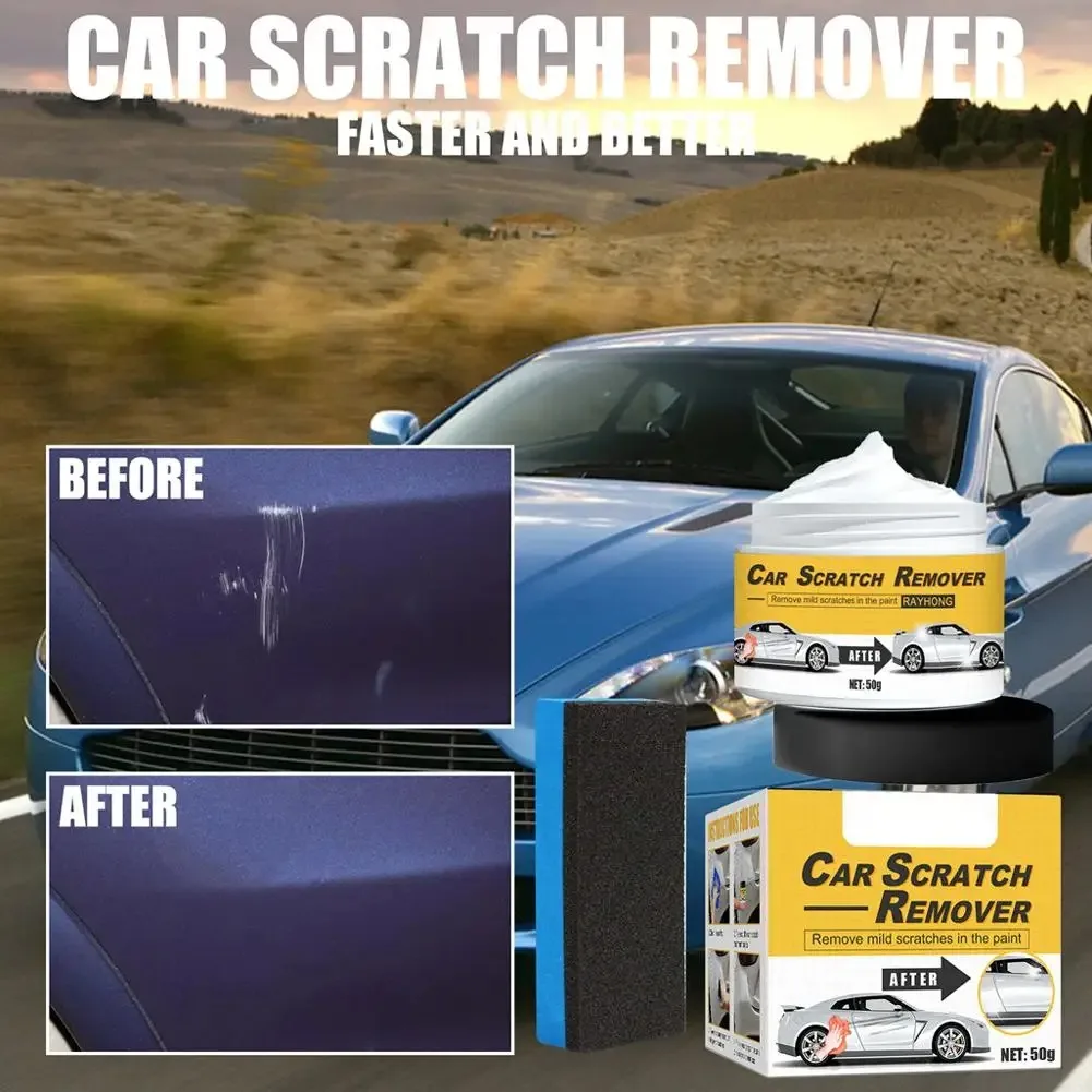 Car Wax Polish Scratch Remover Polishing Compound & Scratch Remover For Cars Scratch Remover Car Wax Kit Cleaner For Remove