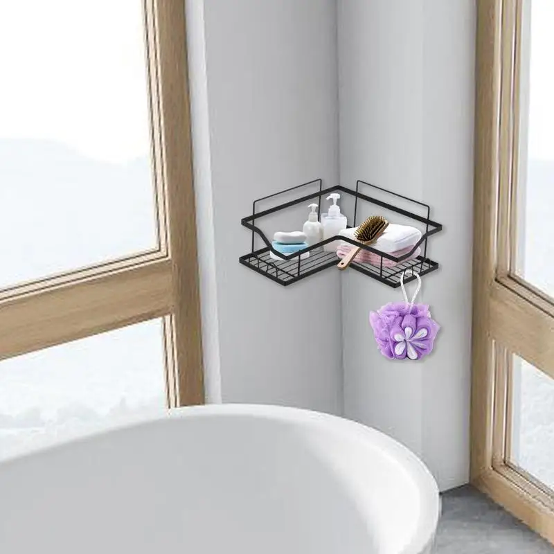 

Bathroom Corner Shelf Corner Soap Holder For Shower Wall Rustproof Household Organization For Kitchen Bedroom College Dorm