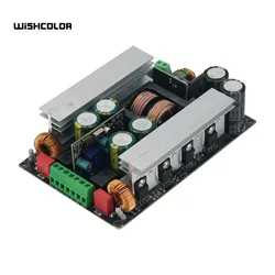 Wishcolor 2x400W 220V Hifi Amplifier Board Power Amp Board with Switching Power Supply for Stereo & Mono Modes