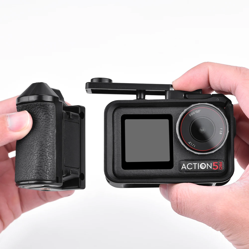 

For DJI ACTION 3/4/5 PRO Shutter Grip Action Camera Handle – Street Photography Essential Accessory