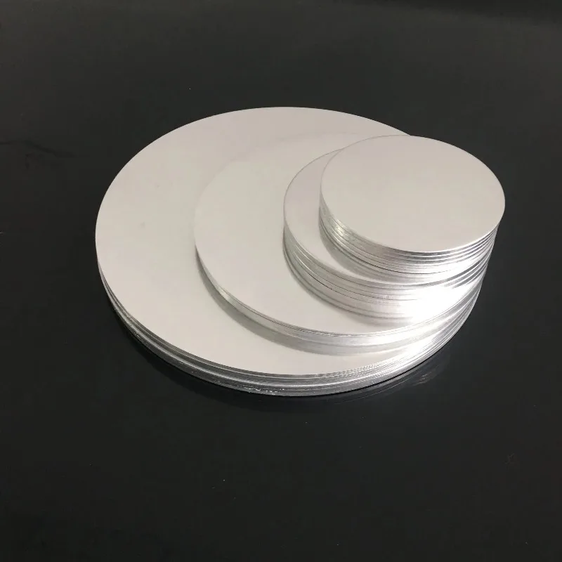 304 Stainless Steel Circular Plate Disc Diameter 40 50 80 100 120 180 200 250 300mm Durable Metal Sheet